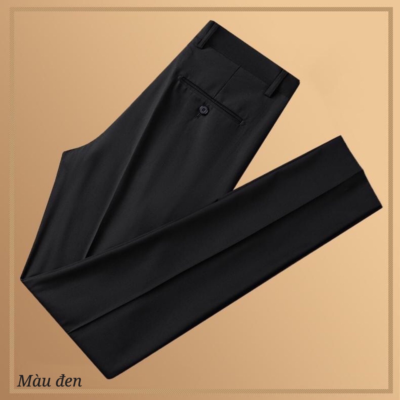 Quần tây nam Huy Phát màu đen