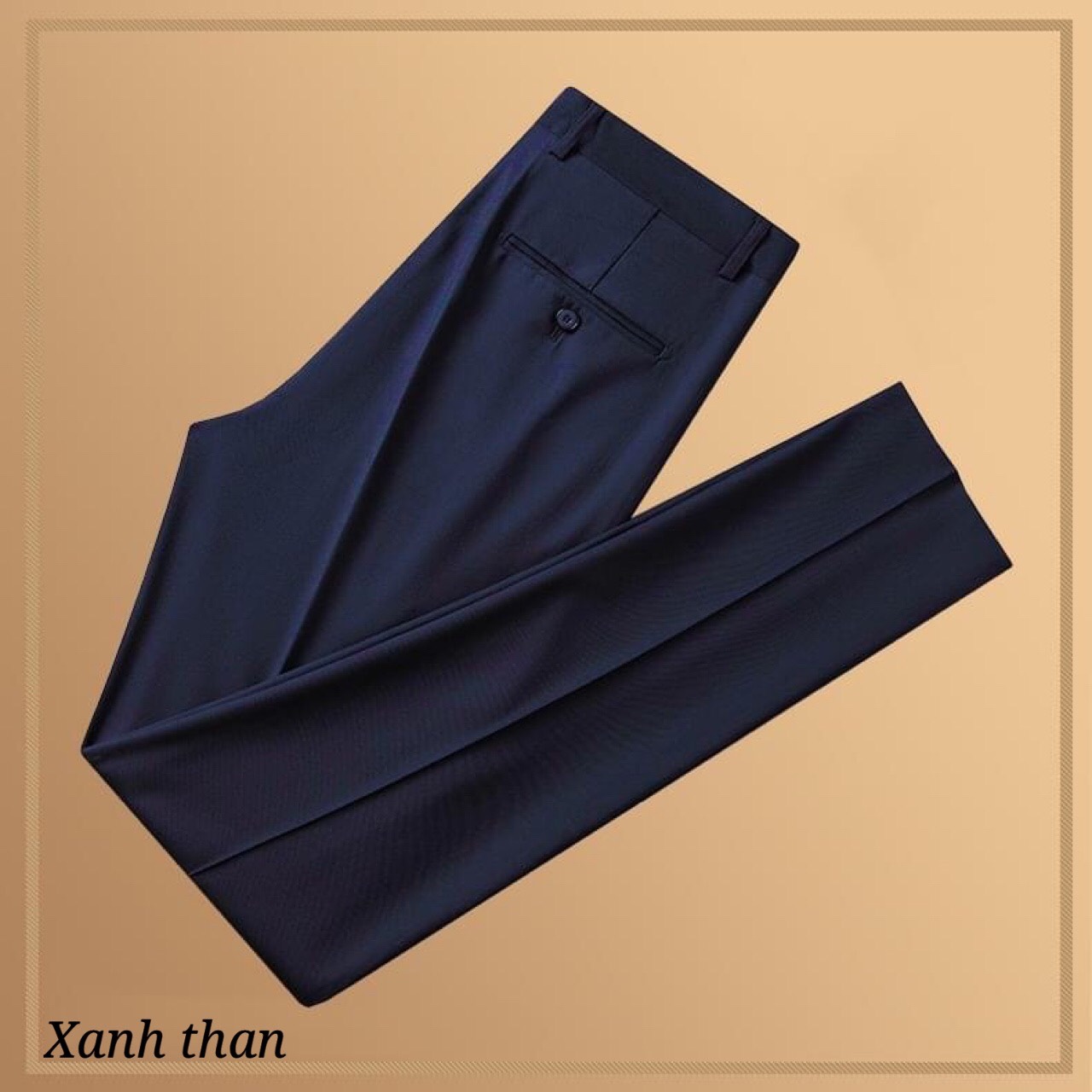 Quần tây nam Huy Phát màu xanh than